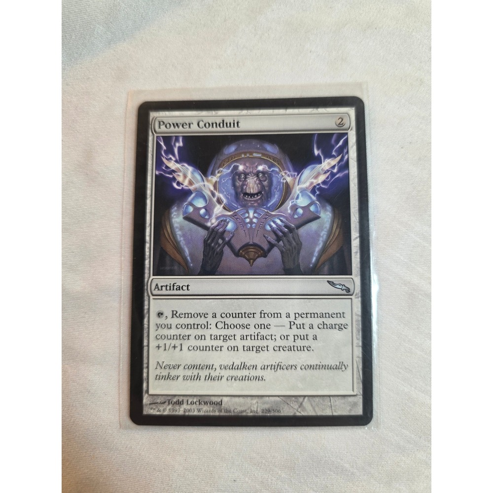 Magic The Gathering Power Conduit Mirrodin 229/306 Artifact MTG Card